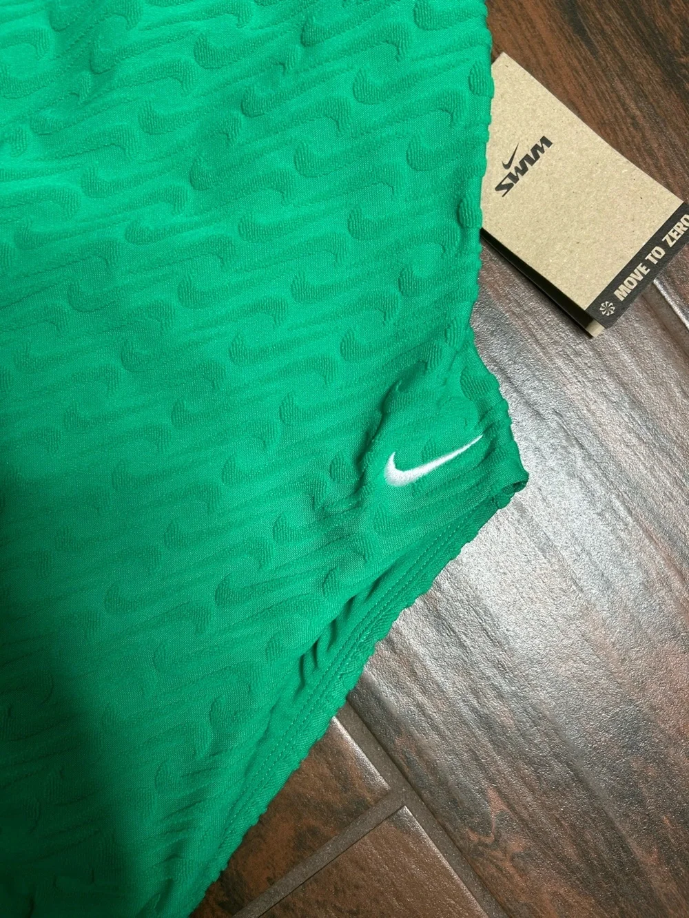 Nike green textured